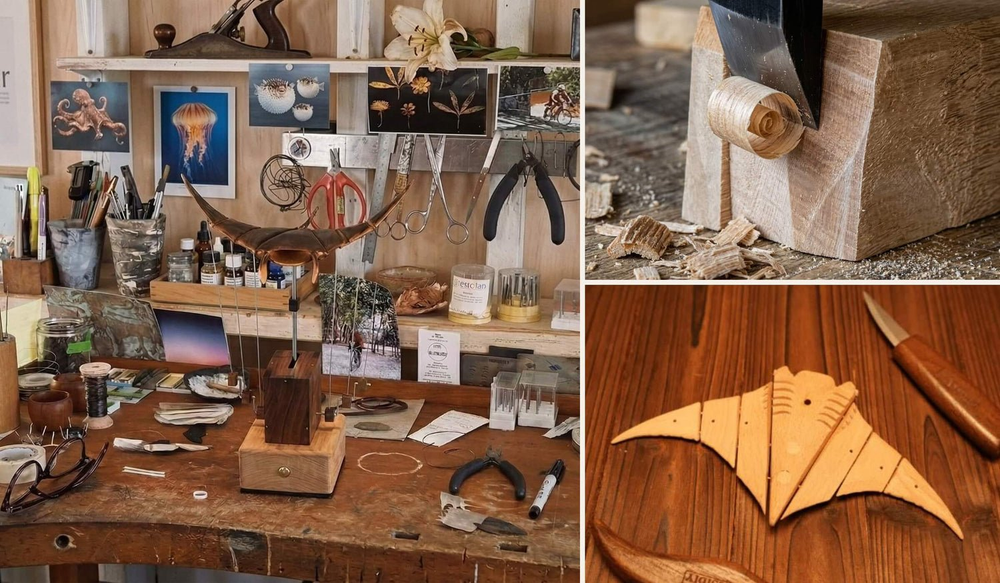 Everwoods™ Wooden Manta Ray DIY Kit — The Gift Dad Won’t Forget 🐦‍⬛